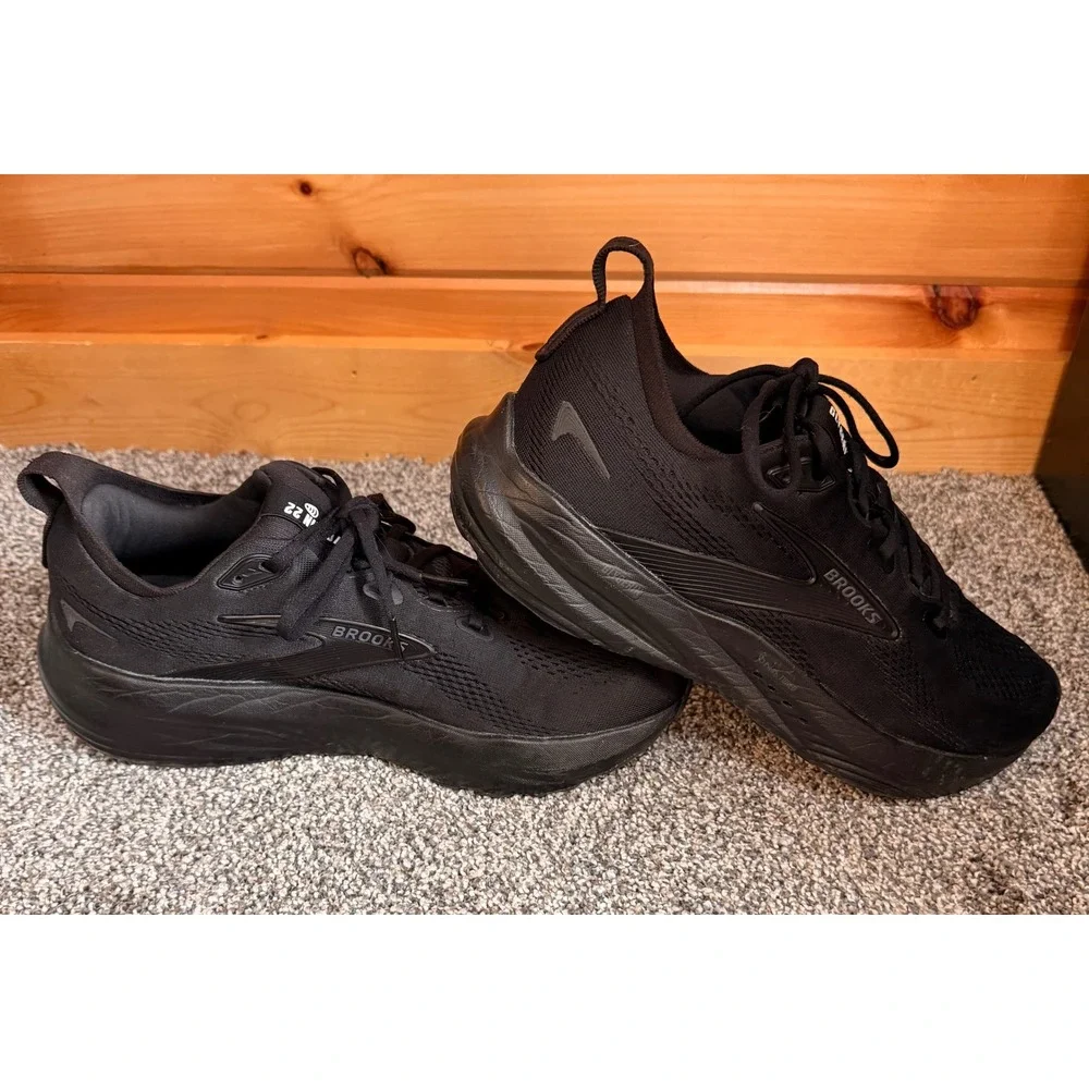 Brooks Glycerin 22 Womens Running Shoes Black Black 1204341B020 Size 12